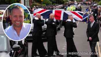 PC Matthew Blades' family pay tribute to 'superhero' at funeral after A66 crash death