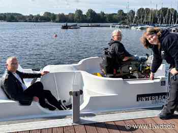 Barrierefreies Tretbootfahren bringt Alle aufs Wasser