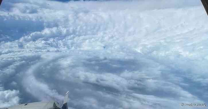 Hurricane hunters capture ominous views of Lowell as the storm batters Hawaii
