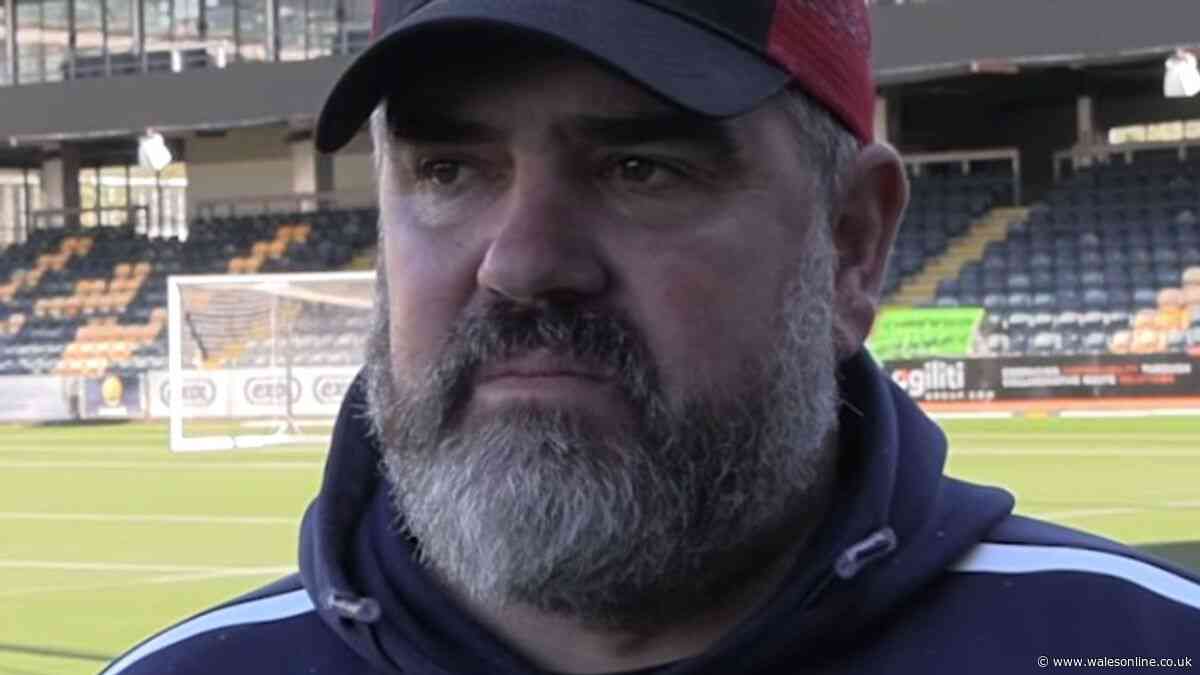 Welsh football manager flooded with support as he reveals brain tumour diagnosis