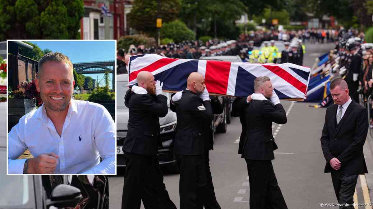 Family honour 'superhero' PC Matthew Blades at funeral after A66 crash tragedy