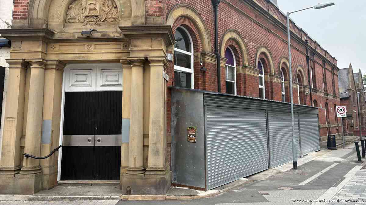 Plans emerge for unauthorised extension to historic Farnworth bank