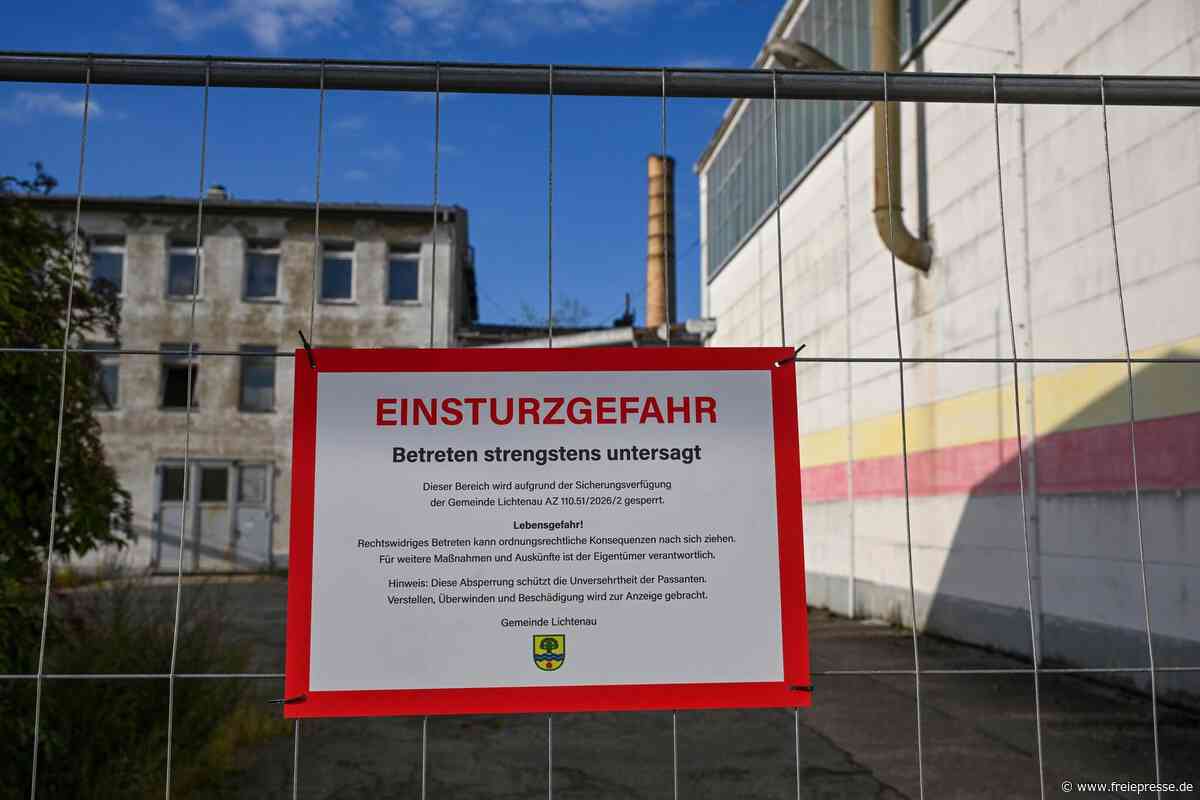 Einsturzgefahr: Lichtenau sperrt Gewerbepark ab
