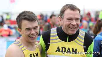 EastEnders star Adam Woodyatt reveals his son was knocked down by a car doing 56mph and 'somehow survived' as he says he will be doing four half marathons to raise money for the hospital where he was saved