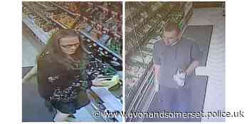 Witness appeal after theft and collision at shop