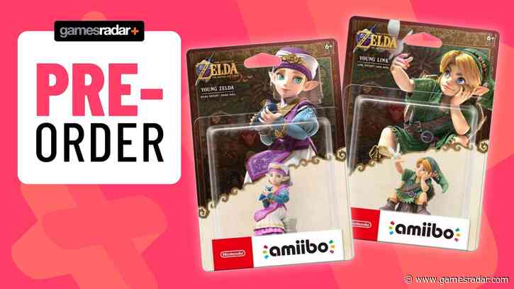 Ocarina of Time Remake amiibo are up for pre-order, and I'm obsessed that Young Link pays homage to classic Zelda artwork