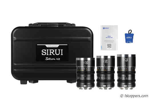 SIRUI Announces Saturn V2 Full-Frame Anamorphic Series with 90-Degree Rotation