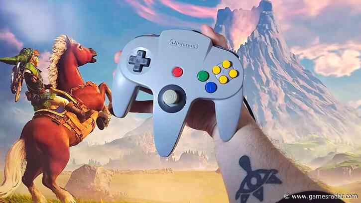 You probably shouldn't play the Zelda Ocarina of Time remake with an N64 controller, but I'm holding for OG atmospheric controls