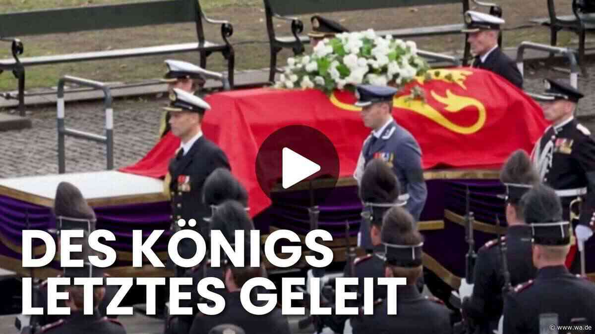 Abschied vom norwegischen König Harald V. – das Staatsbegräbnis im Video