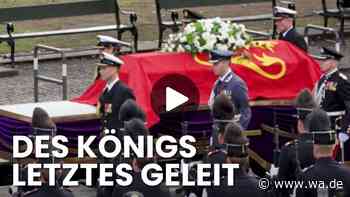 Abschied vom norwegischen König Harald V. – das Staatsbegräbnis im Video