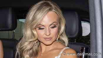 Bleary-eyed Tina O'Brien and Georgia Harrison look all partied out as they lead TV's finest heading home after the NTAs