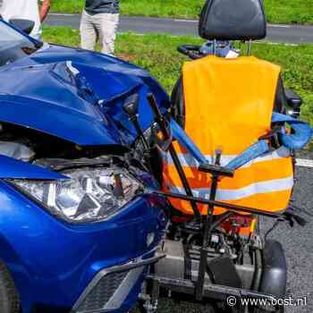 112 Nieuws: Scootmobiel geschept in Deventer |  Politie gebruikt taser bij aanhouding