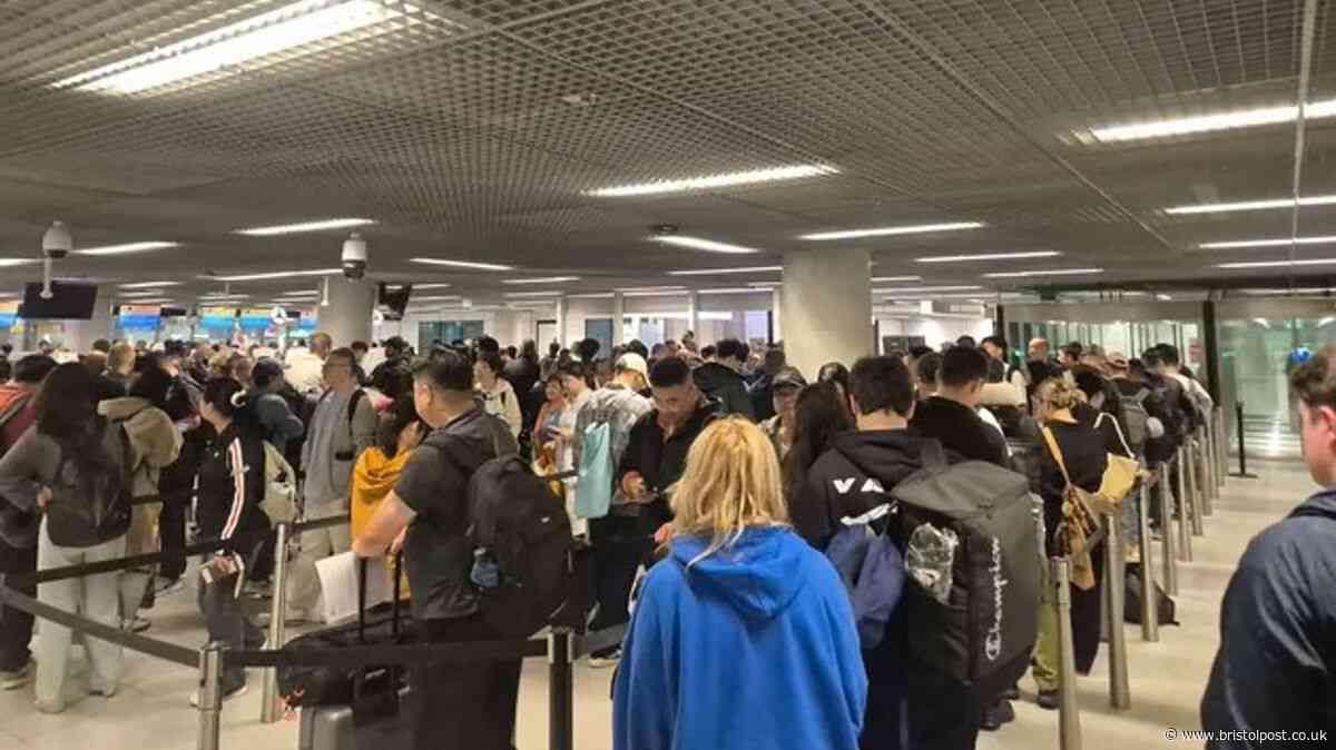 Bristol Airport traveller in tears amid flight cancellations 'chaos'