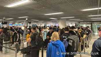 Bristol Airport traveller in tears amid flight cancellations 'chaos'