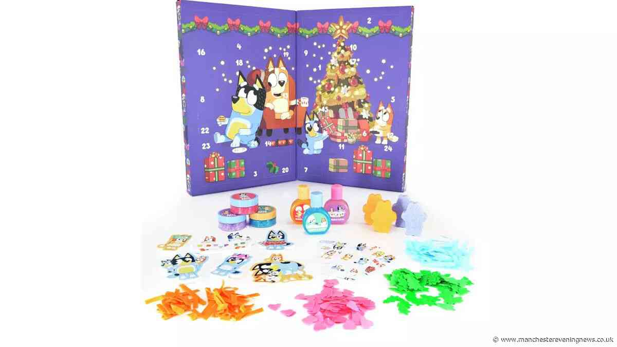 Bluey 2026 advent calendar is designed 'to make bathtime fun'- get it for £10 instead of £26