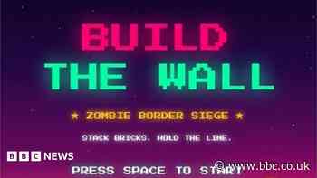 White House pulls Tetris-style 'Build The Wall' game after copyright concern