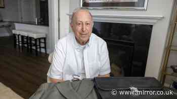 Iconic 9/11 briefcase man vows to never throw it away after World Trade Center horrors 25 years ago