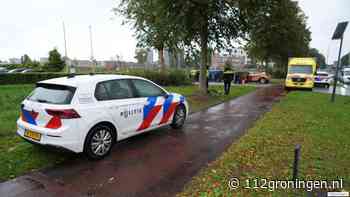 Ongeval op het Damsterdiep Groningen