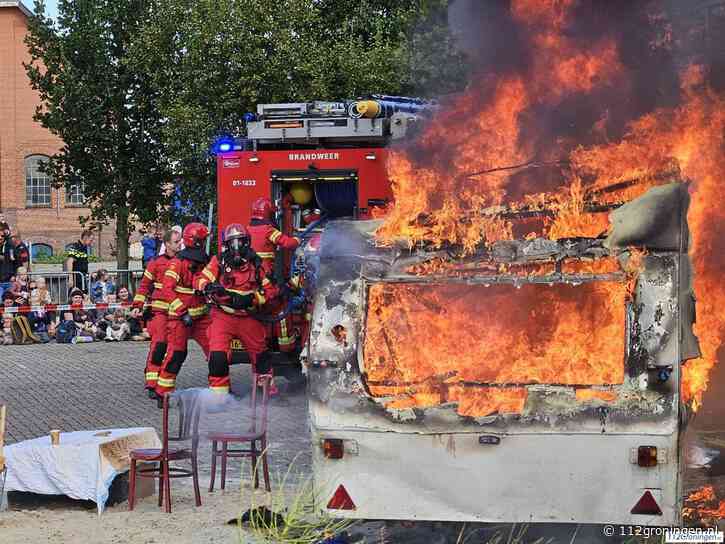 Kom as zaterdag naar de open dag van Brandweer Groningen (12 september)