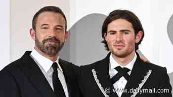 Ben Affleck proudly poses with lookalike nephew Indiana, 22, and brother Casey as acting dynasty unite after death of Oscar winners' father Timothy
