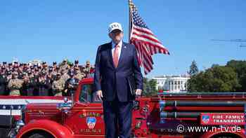 Von Feuerwehrleuten weggetragen?: Trump spinnt seine Story über Zeit nach 9/11-Terroranschlag weiter