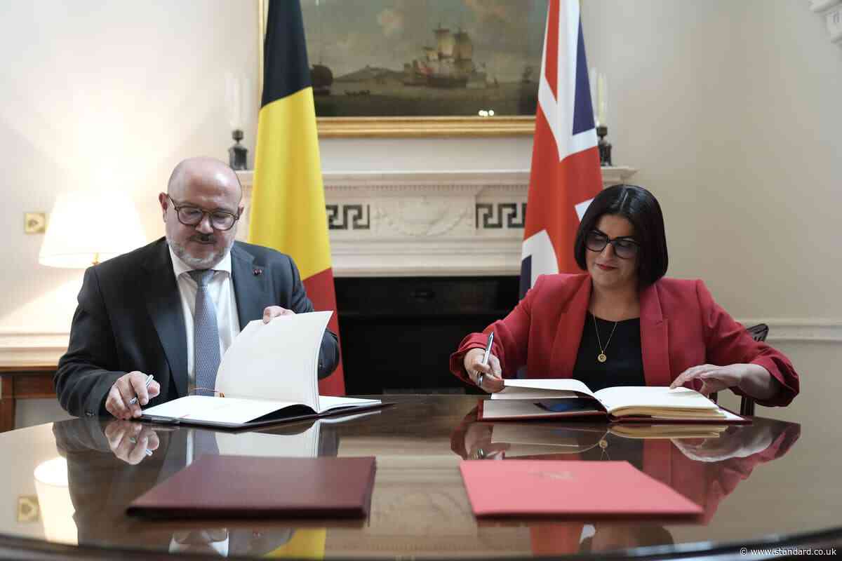 Mahmood agrees Channel migrant intelligence deal with Belgium