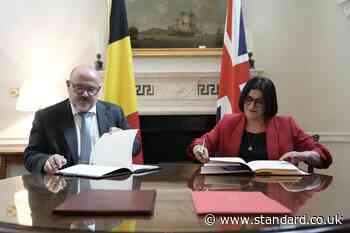 Mahmood agrees Channel migrant intelligence deal with Belgium