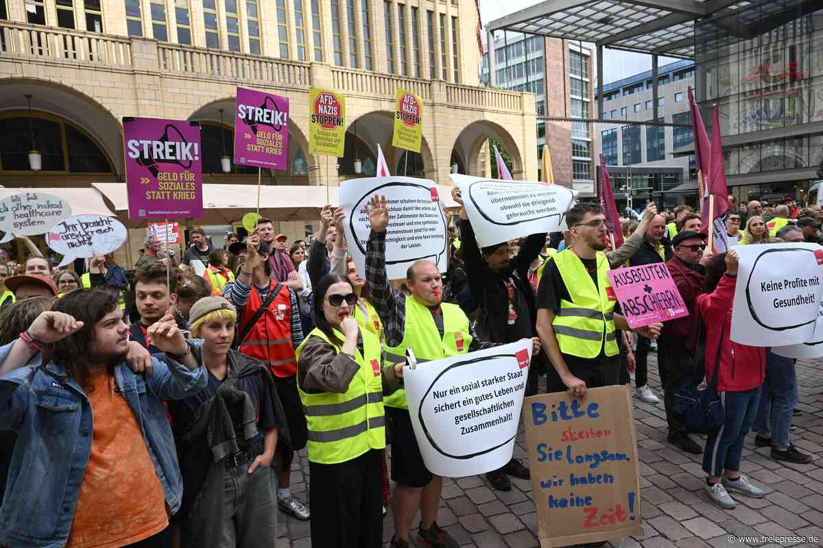 20 Millionen Euro Defizit am Klinikum Chemnitz: Protest gegen Kürzungen