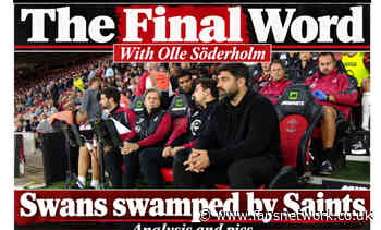 The Final Word On The Indy : Saints v Swans, analysis and what went wrong