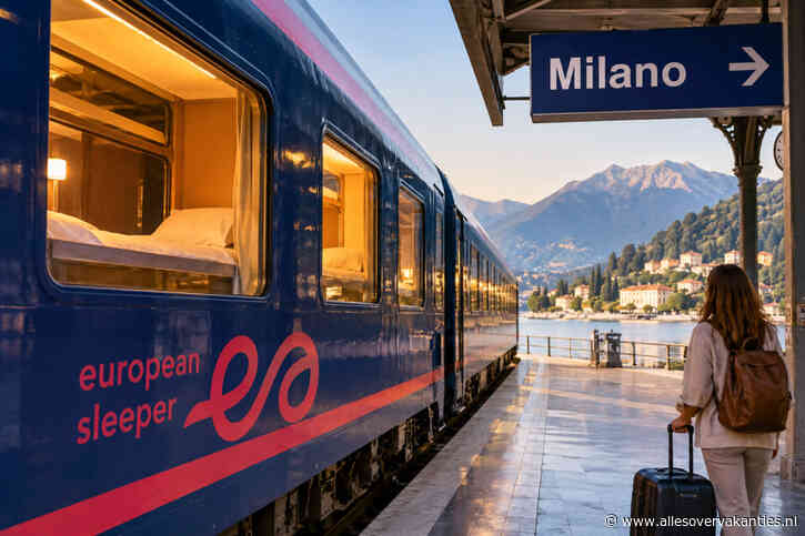 1.000 kilometer reizen terwijl je slaapt: nieuwe nachttrein naar Milaan