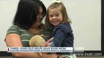 Texas toddler helps save mom during seizure; listen to 911 call