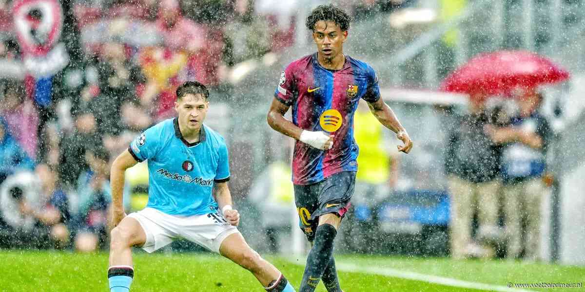 LIVE: Feyenoord razendsnel op achterstand, Raphinha schiet meteen raak