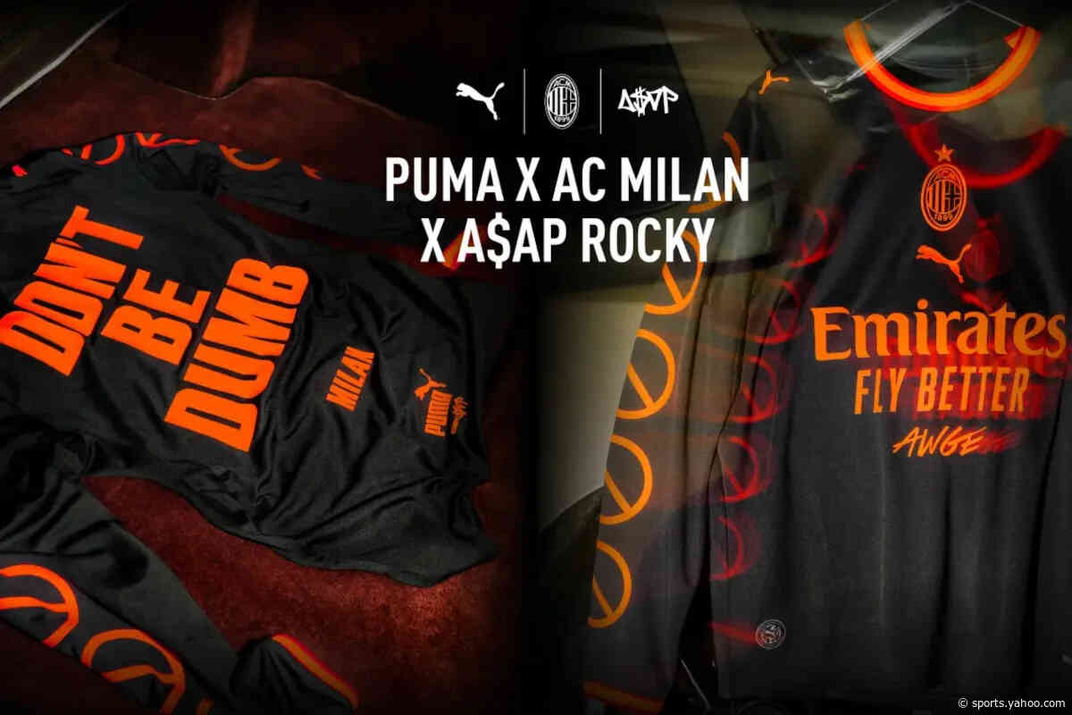 Milan unveil limited edition A$AP Rocky third kit for 2026/27