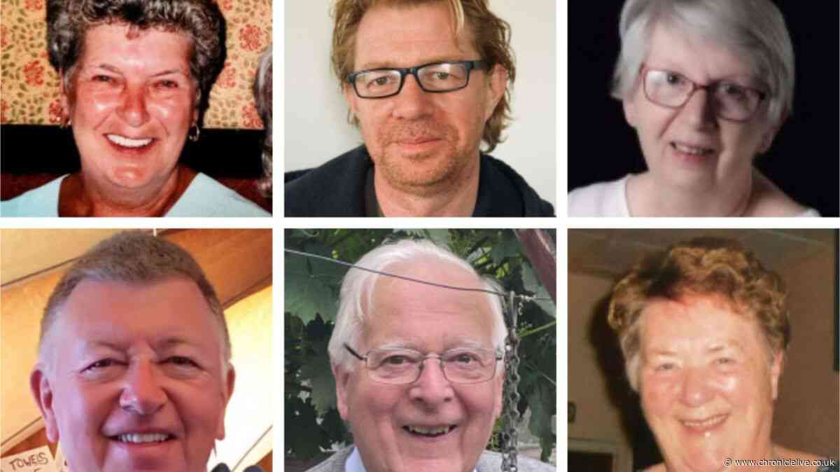 Funeral notices in the Chronicle last week including tributes to an adored mam and grandma