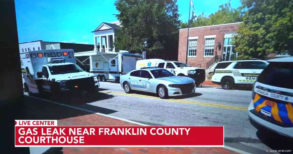 Gas leak capped, odor could linger in downtown Louisburg
