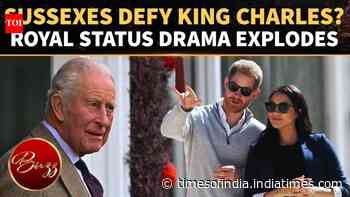 Harry &amp; Meghan REFUSE “PRIVATE CITIZEN” Label? King Charles’ Letter Sparks Fresh Royal War