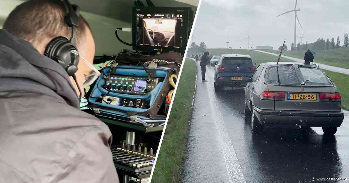 KIJK | Deze provinciale weg transformeerde twee dagen tot filmset