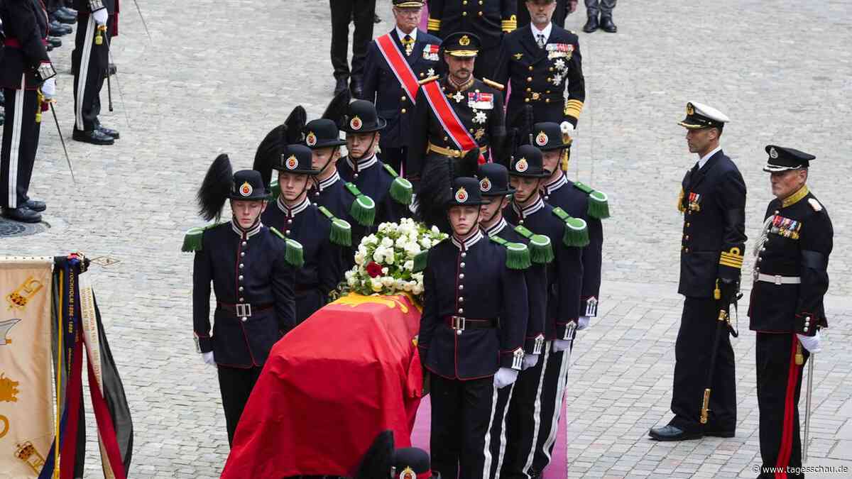 Harald V. beigesetzt - Trauerfeier für einen geliebten König