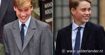 Prins George en William geven een knipoog naar 31 jaar geleden bij eerste schooldag op Eton College