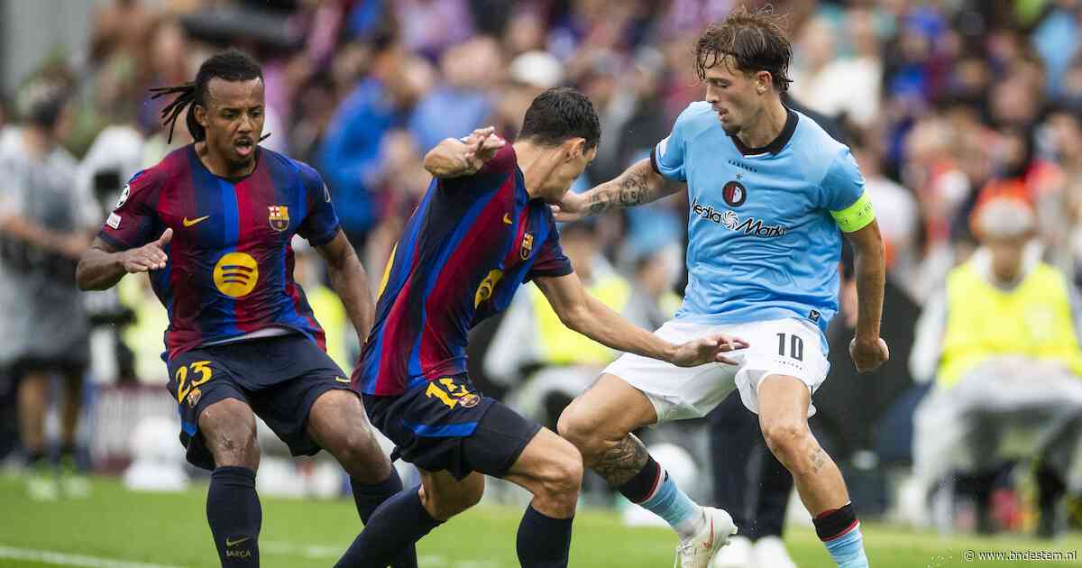 LIVE Champions League | Feyenoord begonnen aan tweede helft in Barcelona, Targhalline erin voor Javi López