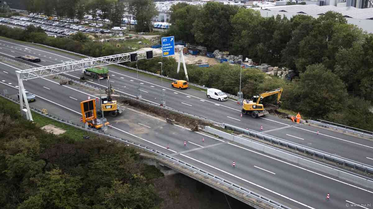 Hardenbergerbrug over A28 vannacht weer open na spoedwerkzaamheden