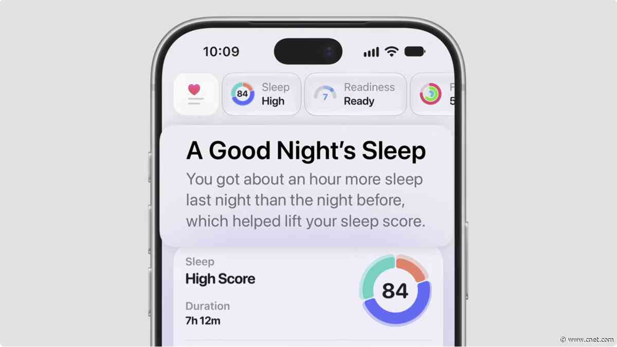 Apple Announces a Redesigned Health App With Readiness Score