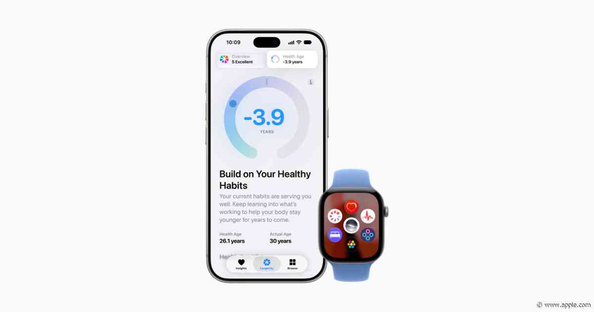 Apple advances health and fitness capabilities using Apple Intelligence