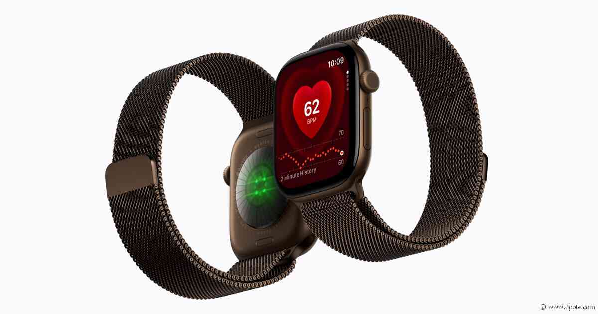 Introducing Apple Watch Series 12, with the all-new Health Sensing System