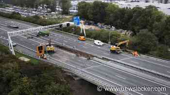 Hardenbergerbrug over A28 vannacht weer open na spoedwerkzaamheden