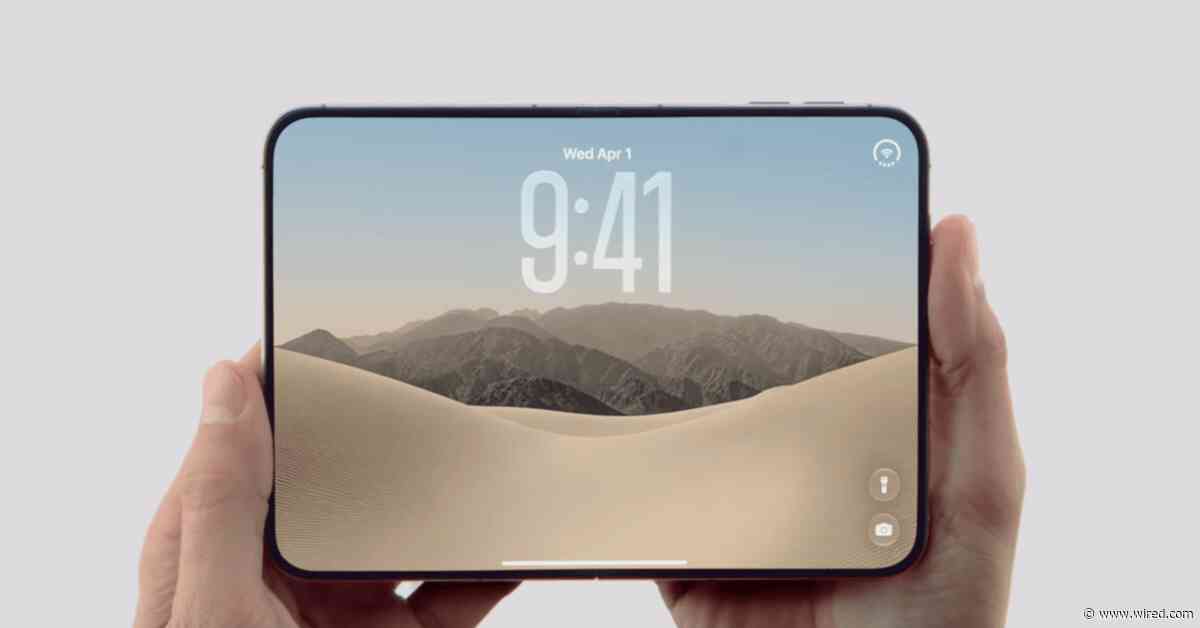 Apple Debuts the iPhone Duo, Its First Folding iPhone