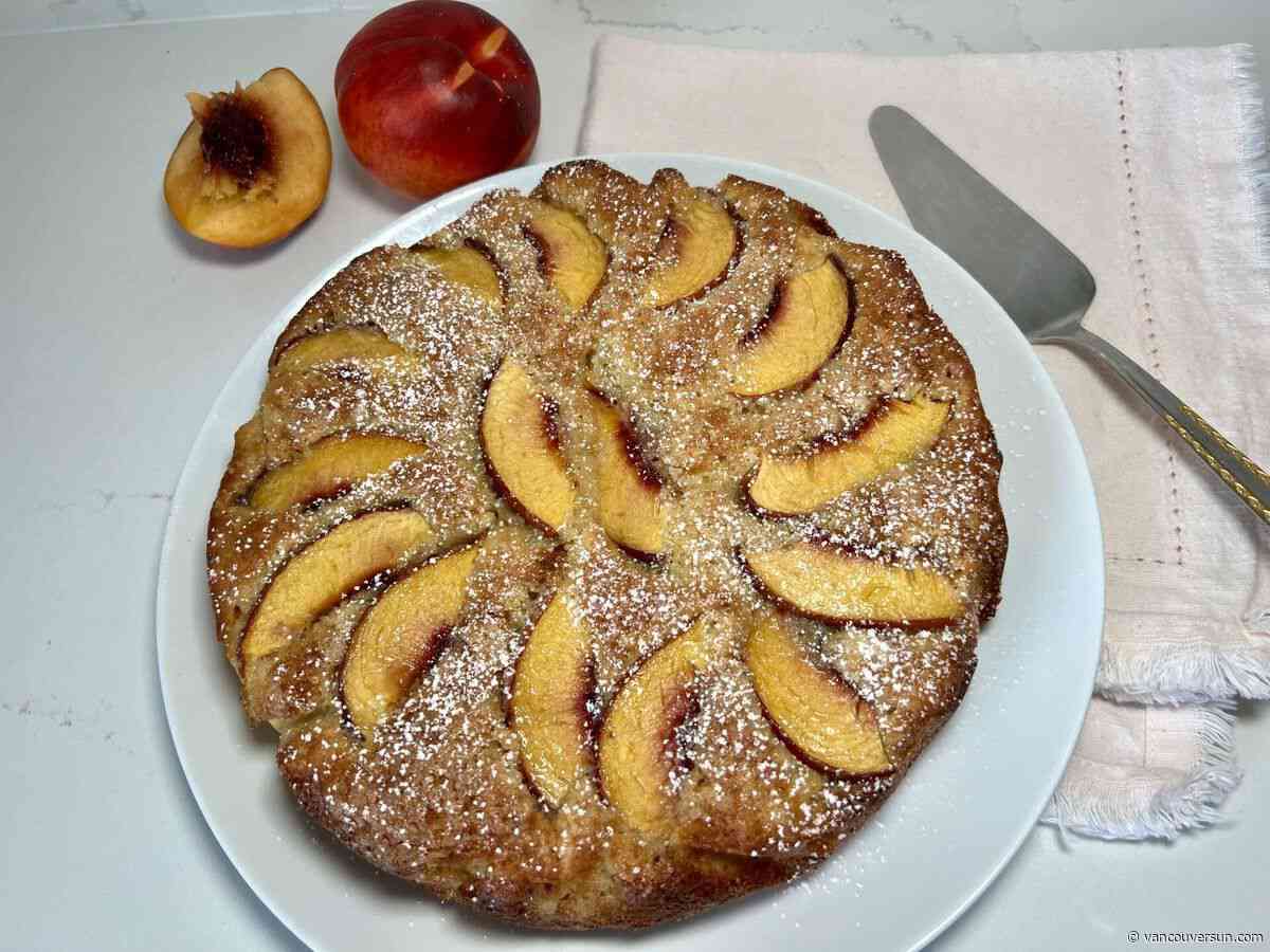 Recipe: Nectarine cake is a delicious summer dessert