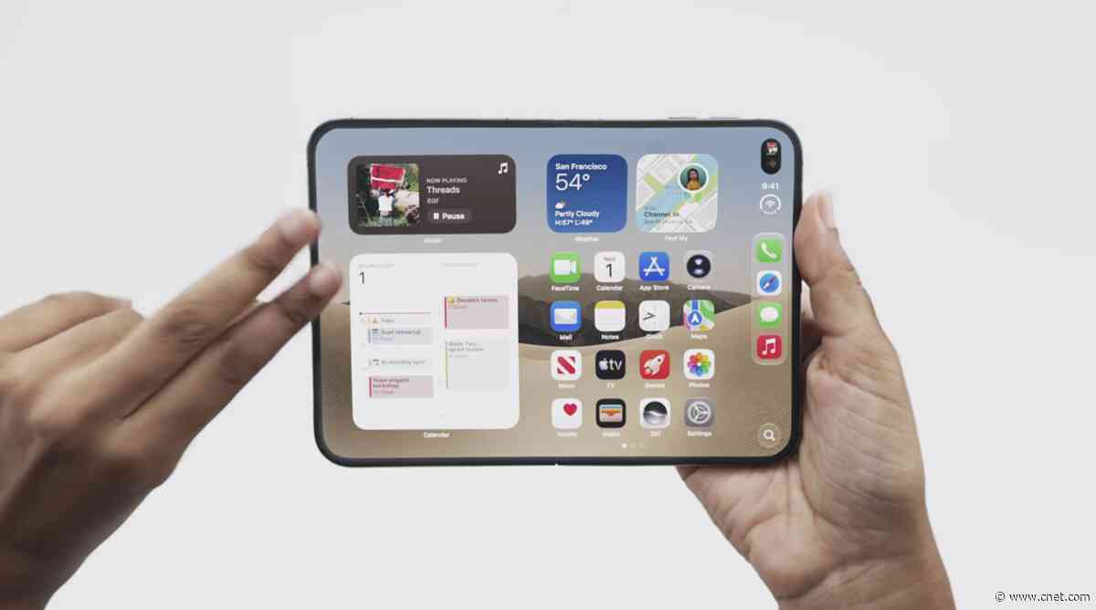 Apple Debuts the iPhone Duo, Its First Foldable Phone