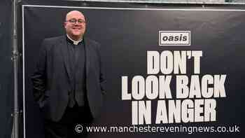 Biblical!  The Burnage Priest with a starring role in new Oasis film