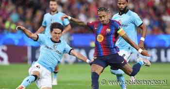 Feyenoord komt niet verder dan eretreffer in Camp Nou en start Champions League met ruime nederlaag